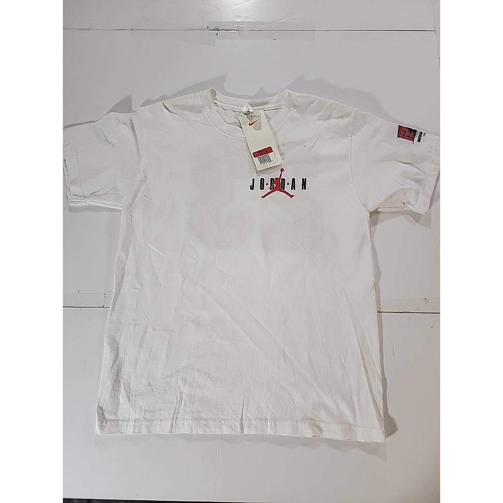 Vtg 90s Nike Michael Jordan's The Restaurant Chicago T-Shirt Youth Large